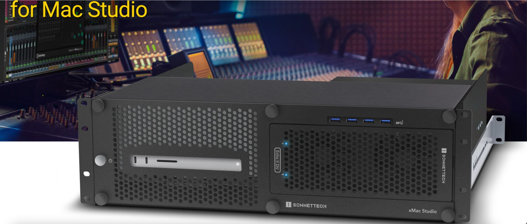 Sonnet xmac Studio rack-enclosure| XMAC-STD-0 Sonnet xmac Studio rack-enclosure| XMAC-STD-0